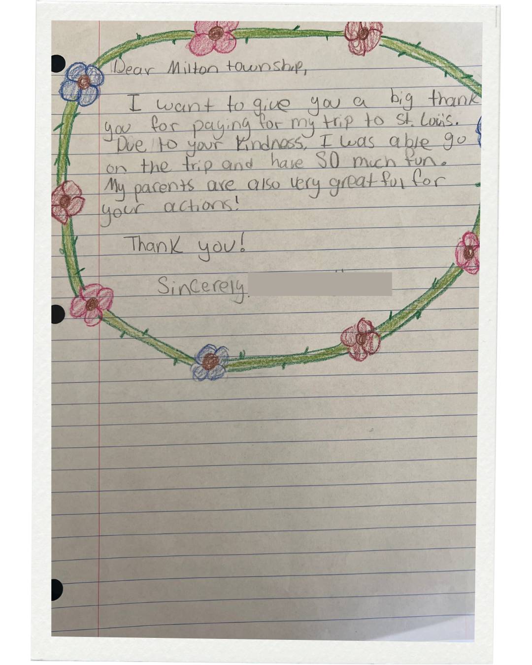 Youth scholarship Example  3 - Copy